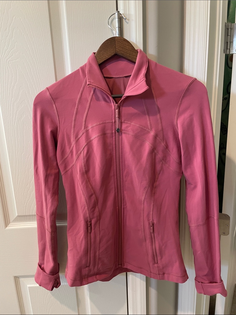 lululemon athletica Rose Pink Full-Zip Utility Jacket